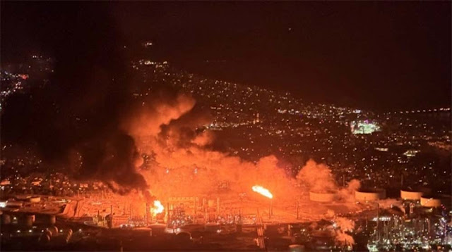 2 Hari 2 Kilang Minyak Besar Terbakar Hebat, Ini 5 Faktanya