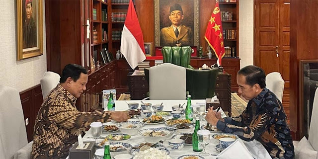 Pertemuan Jokowi-Prabowo Disinyalir Bahas Urusan Pribadi