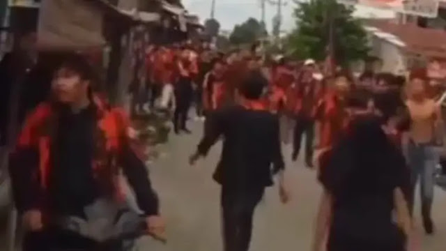 Medan Mencekam, Ormas PP Bentrok dengan IPK: Polisi Turun Tangan