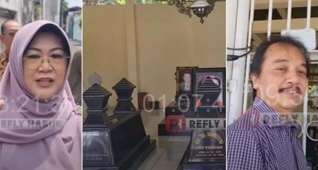 JANGGAL Temuan Terbaru Roy Suryo & Dokter Tifa di Makam Keluarga Jokowi, Sosok Ibu & Bapak Dicurigai