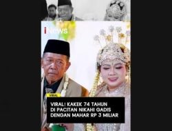 Viral! Kakek 74 Tahun di Pacitan Beri Mahar Cek Rp3 Miliar Ternyata Palsu, Kabur Bawa Motor Mertua