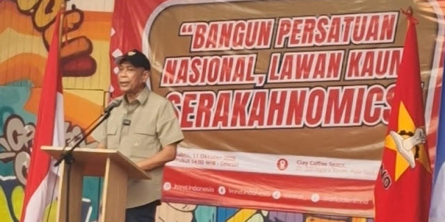 Serakahnomics Ibarat Penjajahan Gaya Baru yang Harus Dilawan