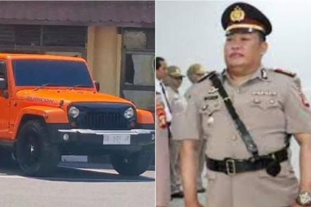 Polisi Makassar yang Pakai Rubicon Pelat Palsu Cuma Ditegur, Tak Ditilang