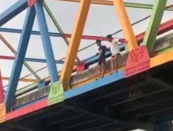 Viral! Dua Bocah Bikin Konten Lompat dari Jembatan Sungai Gung Tegal Ditemukan Tewas