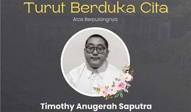 Viral Kisah Tragis Timothy Anugerah Mahasiswa Unud, Diduga Bunuh Diri akibat Bullying