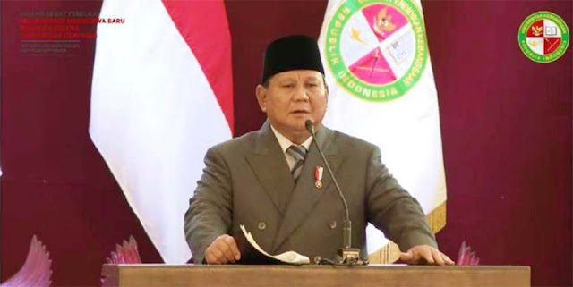 Prabowo Sindir Banyak Orang Pintar Bikin Podcast Sebar Kebencian