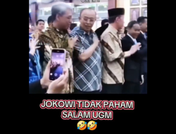 Viral Video Jokowi Tak Bisa Salam UGM, Netizen: Katanya Alumni...