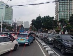 Mahasiswa Demo Setahun Prabowo-Gibran, Sejumlah Jalan di Jakpus Macet
