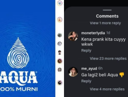 Warganet Serbu Instagram Aqua: Air Sumur Bor, Kena Prank Kita Cuy