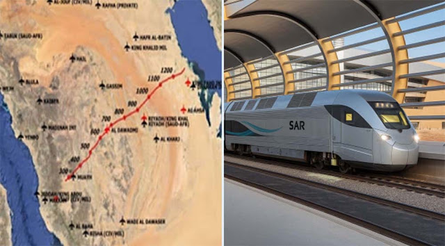 Kereta Cepat di Saudi Rp 112 Triliun sepanjang 1.500 km – Whoosh cuma 114 km dengan Harga yang Sama