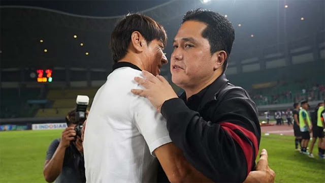 Erick Thohir: Kita Move On dari Shin Tae-yong!