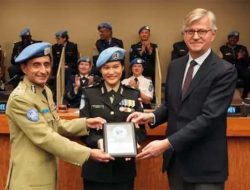 Salut! Brigadir Renita Rismayanti Raih Penghargaan Polwan Terbaik Dunia dari PBB