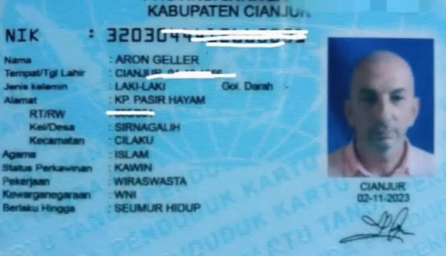Heboh KTP Warga Israel Beralamat Cianjur, Dirjen Dukcapil Sebut Palsu