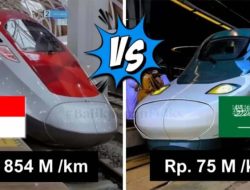 Perbandingan Nilai Investasi Whoosh dan Saudi Land Bridge, Kok Bisa Lebih Mahal dari Negeri Minyak?