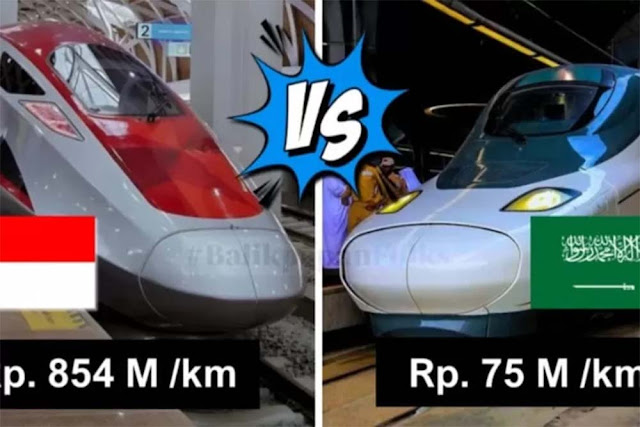 Perbandingan Nilai Investasi Whoosh dan Saudi Land Bridge, Kok Bisa Lebih Mahal dari Negeri Minyak?