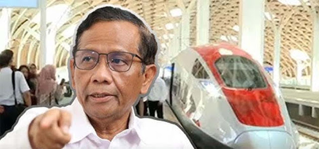 China Klaim Proyek Whoosh Ciptakan Lapangan Kerja, Mahfud MD: Jabatan Strategis Justru Diisi Pihak China