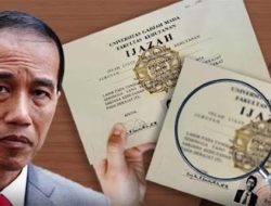 Jokowi dan Relawan Kelimpungan Gara-gara Ijazah Asli