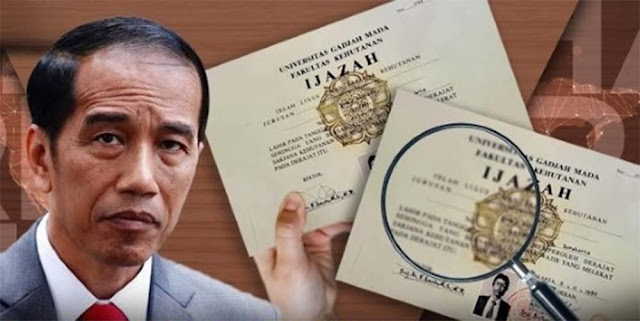 Jokowi dan Relawan Kelimpungan Gara-gara Ijazah Asli