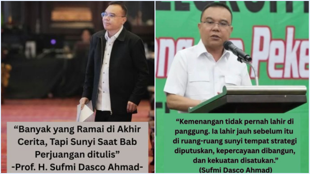 Sebut Banyak yang Ramai di Akhir Cerita, Dasco Sindir Siapa?