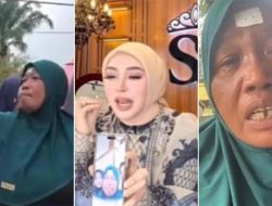 Tangis Haru Ibu Vina, Tetangga Setia Melda Safitri yang Viral Dihadiahi Umrah Dari Shella Saukia