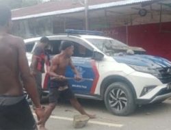 Brutal! Massa Bersenjata Serang Polres Mamberamo Raya, Polisi Terluka dan Kendaraan Hancur