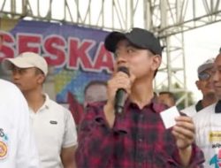 Gibran Bagikan Doorprize Mancing di Bekasi, Warganet: Kerjaan Wapres Enteng Banget