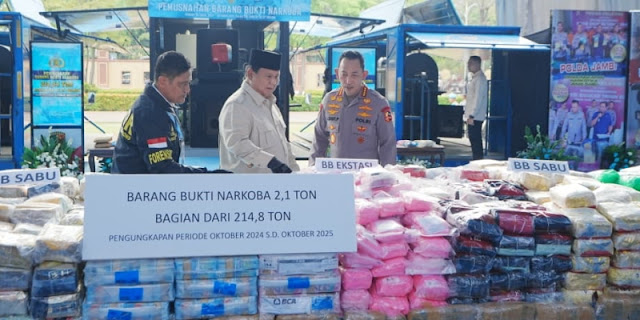 Gibran Absen di Pemusnahan Narkoba Rp 29 Triliun, Netizen Heboh: Lagi Mancing, Ya?