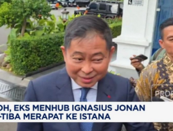 Presiden Prabowo Panggil Eks Menhub Ignasius Jonan ke Istana, Bahas Polemik Whoosh?