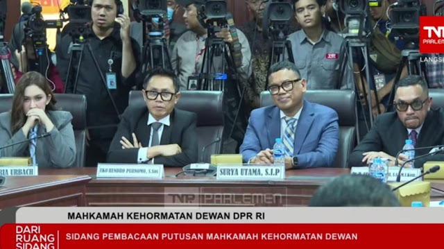 DPR RI Langgar Tuntutan 17+8, Kini Ahmad Sahroni CS Batal Dipecat