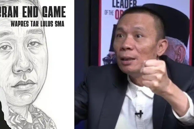 Rismon Tak Kapok Jadi Tersangka, Pamer Buku Gibran End Game: Wapres Tak Lulus SMA