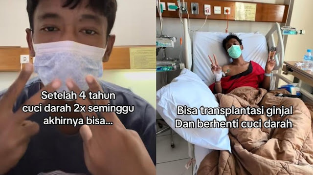 Viral Kisah Pasien Gagal Ginjal Stadium 5 di Cirebon Bisa Sembuh Usai Dapat Donor Organ