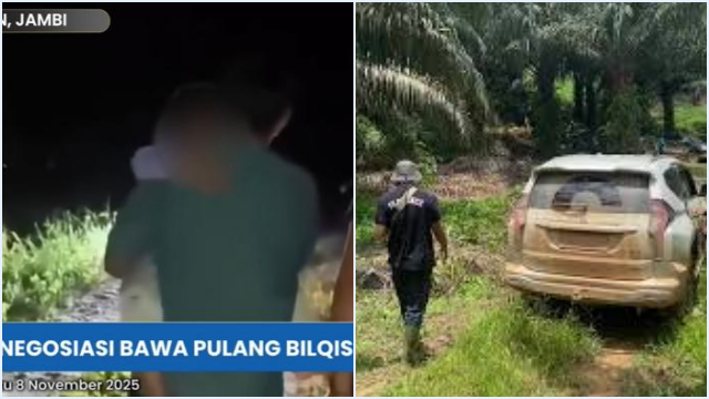 Negosiasi Pajero Saat Polisi Selamatkan Bilqis dari Suku Anak Dalam