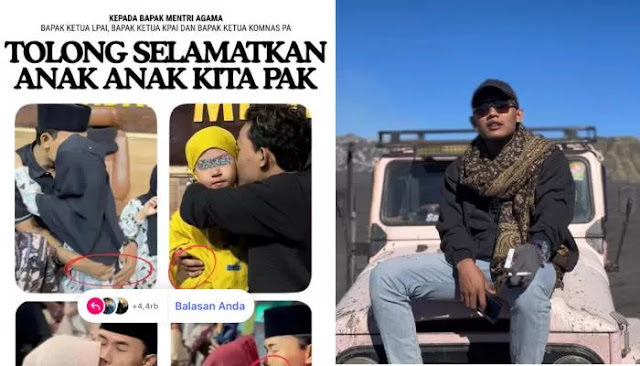Viral Aksinya Ciumi Anak Perempuan, Gus Elham Akui Kesalahan dan Minta Maaf