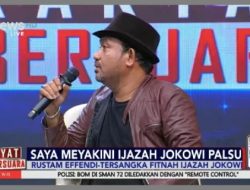 Rustam Effendi Duga Ijazah Jokowi Dibuat di Pasar Pramuka