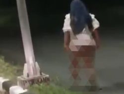 Viral Video Wanita Jalan Tanpa Celana di Bangkalan, Diduga Habis Berbuat Hal Tak Senonoh