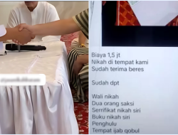 Viral Jasa Nikah Siri TikTok: Rp1,5 Juta Terima Beres, Ada Saksi, Sertifikat, Wali hingga Penghulu!