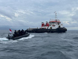 TNI AL Tangkap Dua Kapal Pengangkut Nikel Ore Ilegal untuk PT IMIP Morowali