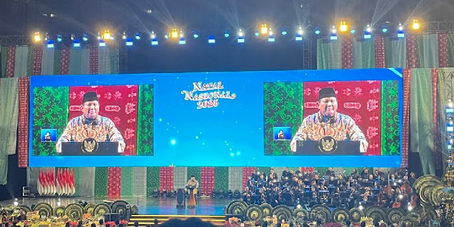 Prabowo Sindir Luhut di Natal 2025: Dulu Tidak Dukung Saya