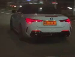 Viral BMW Putih Pelat Dinas Kemhan 51692-00 Ngebut, TNI AU: Itu Palsu!