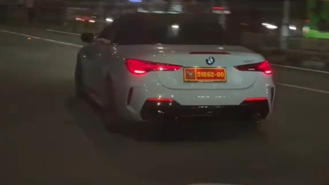 Viral BMW Putih Pelat Dinas Kemhan 51692-00 Ngebut, TNI AU: Itu Palsu!