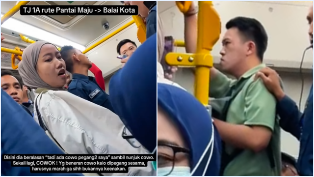 Viral! Penumpang Masturbasi di Bus TransJakarta Koridor 1A Ditangkap Polisi
