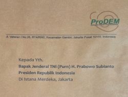 Prodem Minta Polri Tetap di Bawah Presiden, Ini Alasan dan Surat untuk Prabowo