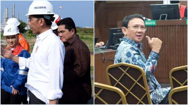 Ahok Desak Jaksa Periksa Erick Thohir & Jokowi Soal Korupsi Minyak Mentah Pertamina