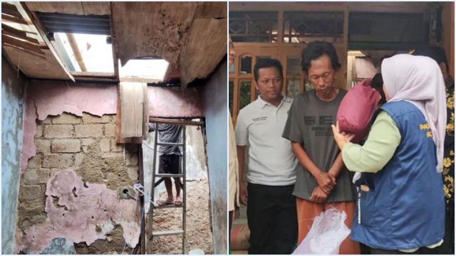 Kisah Sudrajat: Rumah Ambrol, Anak Tak Sekolah, dan Bantuan yang Datang