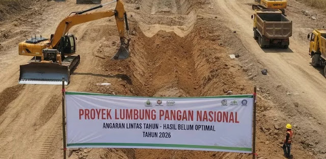Proyek Lumbung Pangan Disorot: Anggaran 2025 Dipakai di 2024 & Potensi Kerugian Negara