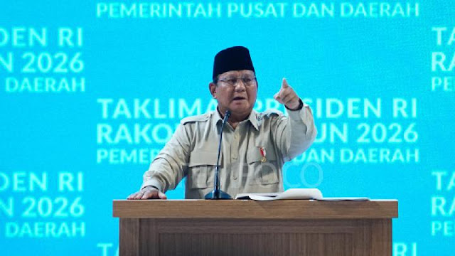 Prabowo Ultimatum Koruptor: Jangan Nantang Gue Lo di Rakornas 2026