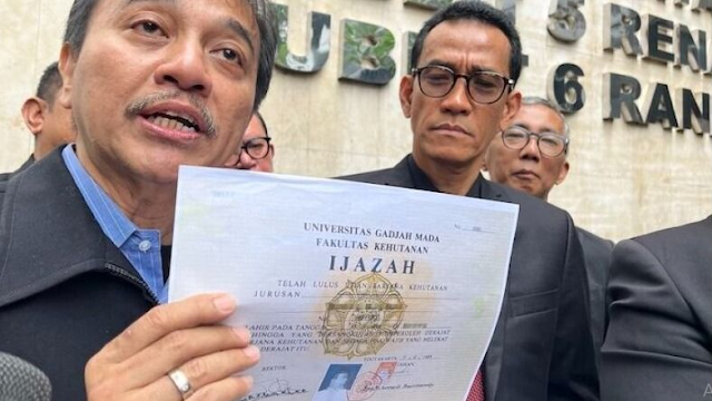 Roy Suryo Ungkap Temuan Baru Ijazah Jokowi: Kertas dan Gelar Profesor Jadi Sorotan