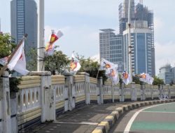 Bendera Gerindra Memenuhi Jalanan Jakarta, Ini Tanggapan Admin dan Larangan Gubernur DKI