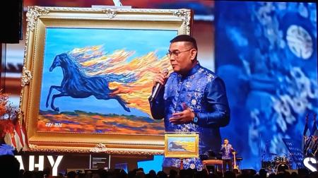 Lukisan Kuda Api SBY Terjual Rp 6,5 Miliar di Lelang Partai Demokrat, Ini Pembelinya