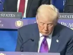 Video Trump Memejamkan Mata di Acara Board of Peace Viral, Kesehatan Presiden AS Dipertanyakan